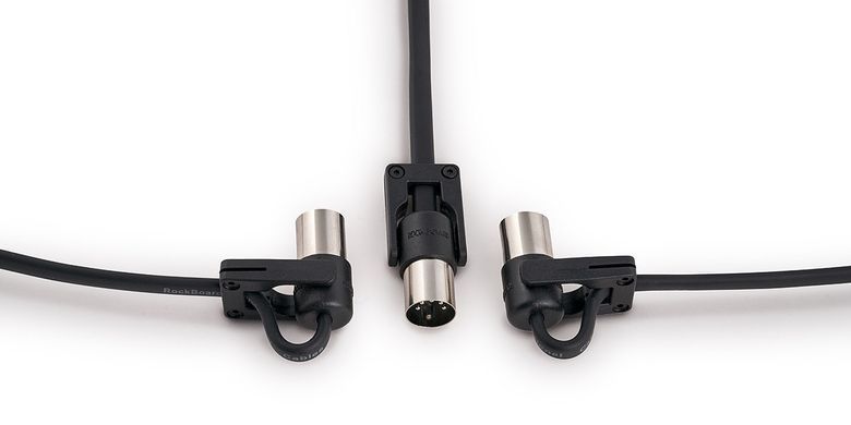 ROCKBOARD RBO CAB MD FX 100 BK RockBoard FlaX Plug MIDI Cable, 100 cm