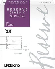 D`ADDARIO DCT1020 Reserve Classic Bb Clarinet #2.0 - 10 Box