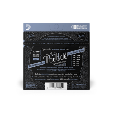 D'ADDARIO EJ46TT PRO ARTE DYNACORE TITANIUM TREBLES, HARD TENSION