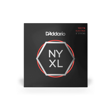 D'ADDARIO NYXL1074 NYXL ELECTRIC LIGHT TOP / HEAVY BOTTOM 8-STRING (10-74)