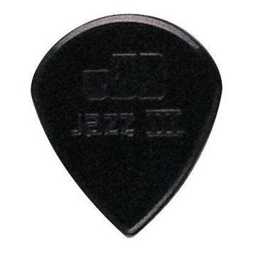 DUNLOP 47P3S NYLON JAZZ III BLACK STIFFO NYLON PLAYER'S PACK