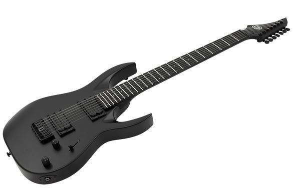 Електрогітара S BY SOLAR TYPE AB AB4.7C-E 7 STRING CARBON BLACK MATTE