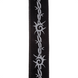 D'ADDARIO 50F04 NYLON WOVEN GUITAR STRAP (BARBED WIRE)