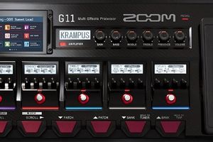 Zoom G11 - гитарный процессор мультиэффектов