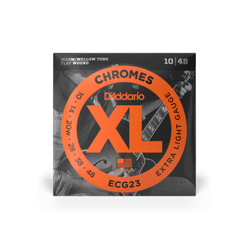 D'ADDARIO ECG23 XL CHROMES EXTRA LIGHT (10-48)