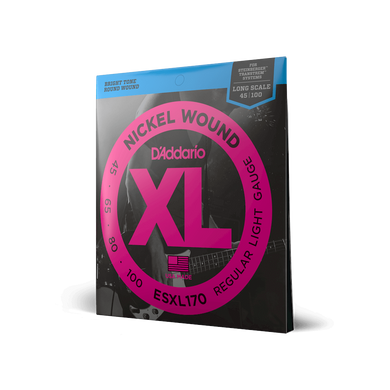 D'ADDARIO ESXL170 XL NICKEL WOUND BASS REGULAR LIGHT DOUBLE BALL END (45-100)