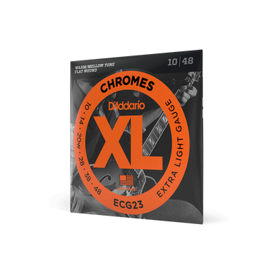 D'ADDARIO ECG23 XL CHROMES EXTRA LIGHT (10-48)