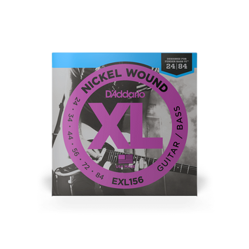 D'ADDARIO EXL156 XL NICKEL WOUND FENDER BASS VI (24-84)