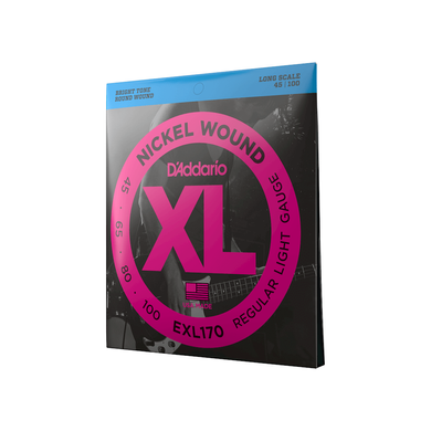 D'ADDARIO EXL170 XL NICKEL WOUND BASS REGULAR LIGHT (45-100)