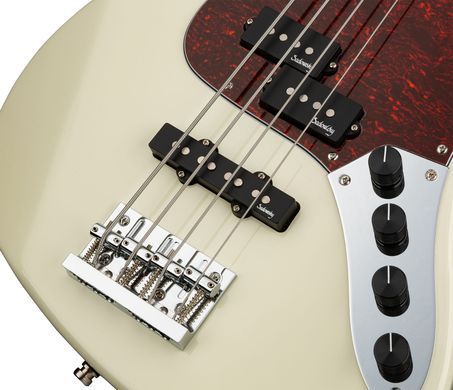 SADOWSKY METROEXPRESS 21-FRET HYBRID P/J BASS, MAPLE, 4-STRING (OLYMPIC WHITE HIGH POLISH)