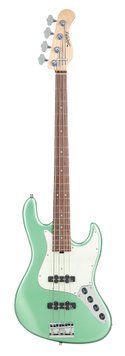 SADOWSKY METROLINE 21-FRET VINTAGE J/J BASS, ALDER, 4-STRING (SOLID SAGE GREEN METALLIC SATIN)
