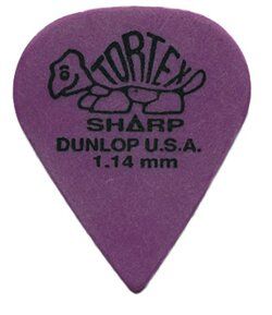 DUNLOP 412P1.14 TORTEX SHARP PLAYERS PACK 1.14