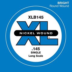 D`ADDARIO XLB145 XL NICKEL ROUND WOUND SINGLE 145