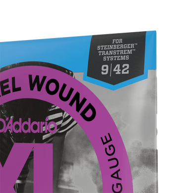 D'ADDARIO ESXL120 XL NICKEL WOUND SUPER LIGHT DOUBLE BALL END (09-42)