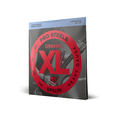 D'ADDARIO EPS230 XL PROSTEELS BASS HEAVY (55-110)