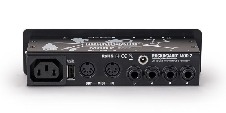 ROCKBOARD RBO B MOD 2 V2 - All-in-One TRS, Midi & USB Patchbay