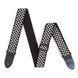 DUNLOP D3831BK CLASSIC BLACK/WHITE CHECK STRAP