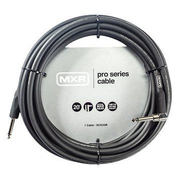 DUNLOP DCIX20R MXR PRO SERIES INSTRUMENT CABLE 20ft (Straight/Right)