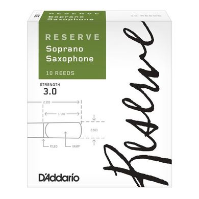 D`ADDARIO Reserve - Soprano Sax #3.0 - 10 Box