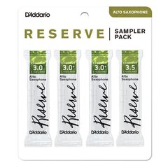 D`ADDARIO Reserve - Alto Sax Reed Sampler Pack #3.0/3.0+/3.5