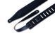 LEVY'S DM17-BLK TOP GRAIN SERIES GUITAR STRAP (Black)