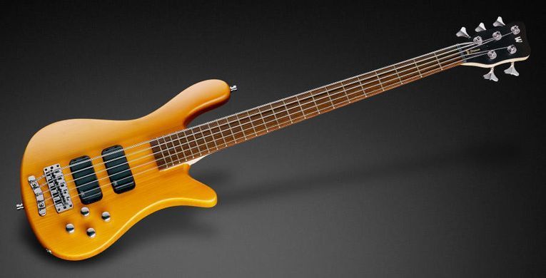 WARWICK ROCKBASS STREAMER STANDARD, 5-STRING (HONEY VIOLIN TRANSPARENT SATIN)