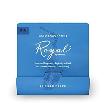 D`ADDARIO RJB0125-B25 Royal by D'Addario - Alto Sax #2.5 - 25 Box