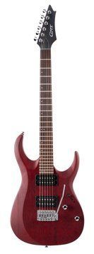 Електрогітара CORT X100 (OPEN PORE BLACK CHERRY)