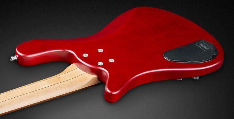 WARWICK ROCKBASS STREAMER STANDARD, 5-STRING (BURGUNDY RED TRANSPARENT SATIN)